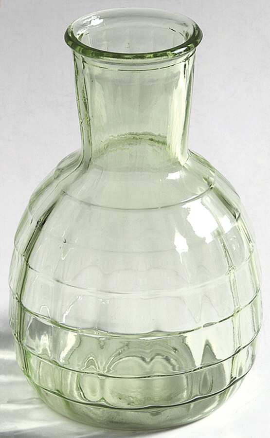 Block Optic Green Nite Set Carafe No Tumbler by Anchor Hocking-1
