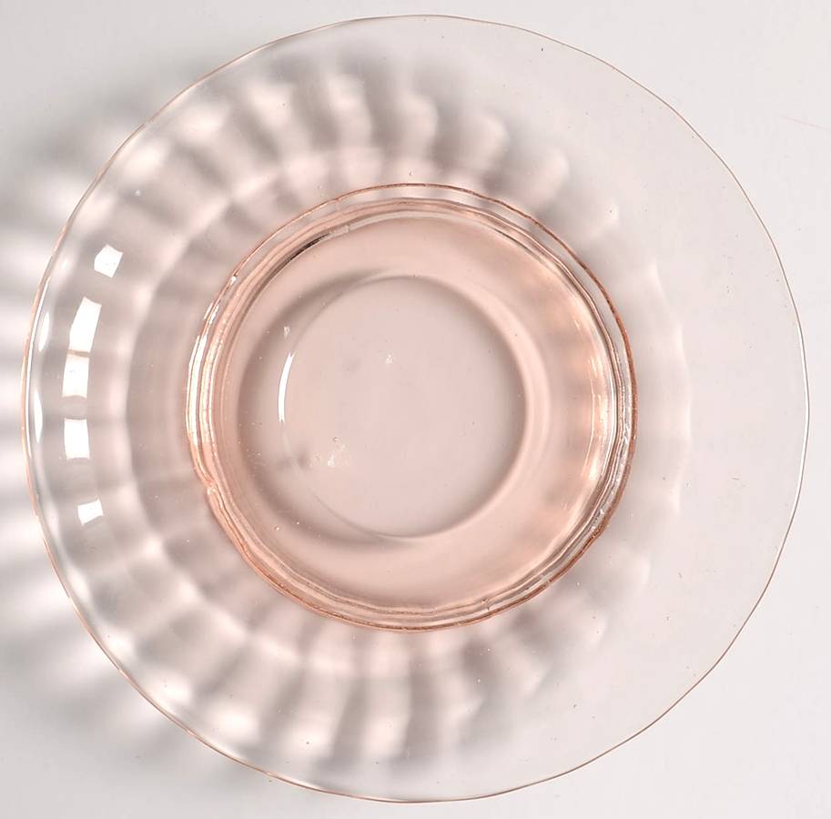 Bamboo Optic Smooth Pink Saucer Only by Liberty Works-1