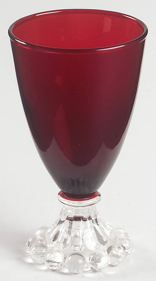 Berwick-Boopie-Ruby Juice/Wine Glass by Anchor Hocking-1