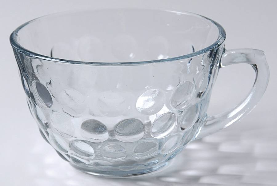 Bubble Blue Cup Only by Anchor Hocking-1
