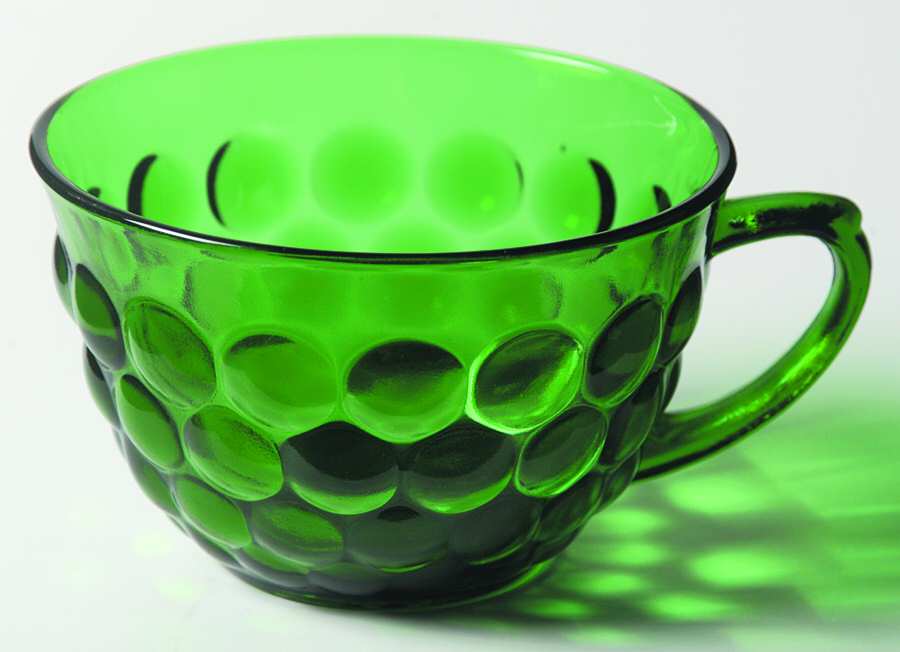 Bubble Green Cup Only by Anchor Hocking-1
