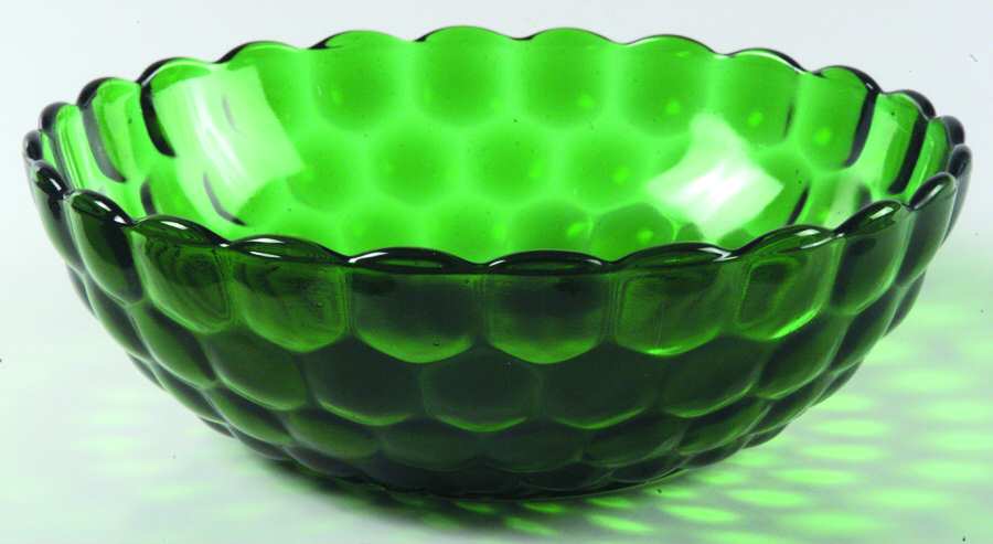 Bubble Green 4" Small Fruit/Dessert Bowl by Anchor Hocking-1