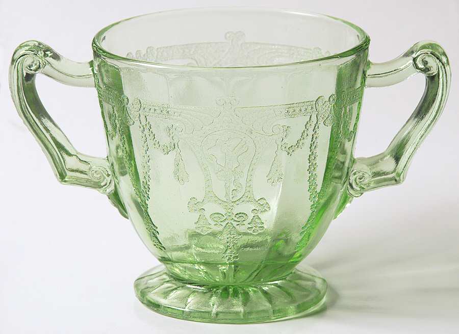 Cameo Green Sugar-Open by Anchor Hocking-1