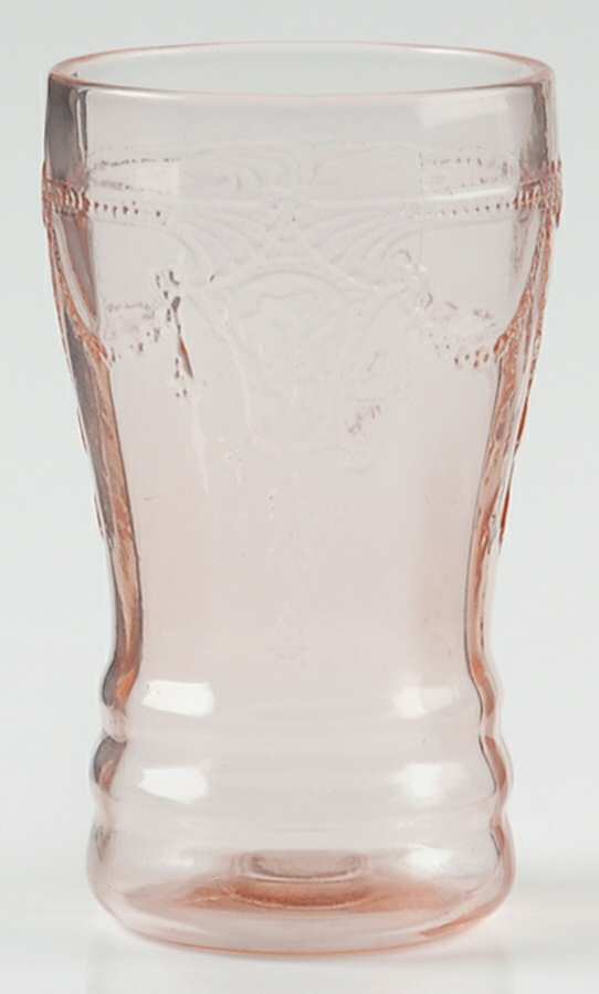 Cameo Pink Flat Juice Glass by Anchor Hocking-1