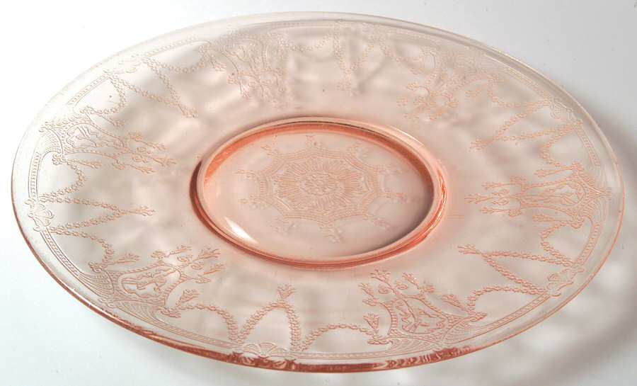 Cameo Pink Sandwich Plate by Anchor Hocking-1