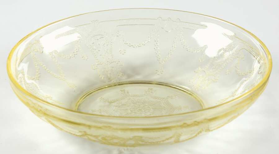 Cameo Yellow Cereal Bowl by Anchor Hocking-1