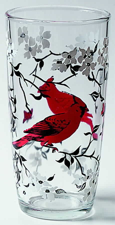 Cardinal 14 Oz Flat Tumbler by Anchor Hocking-1