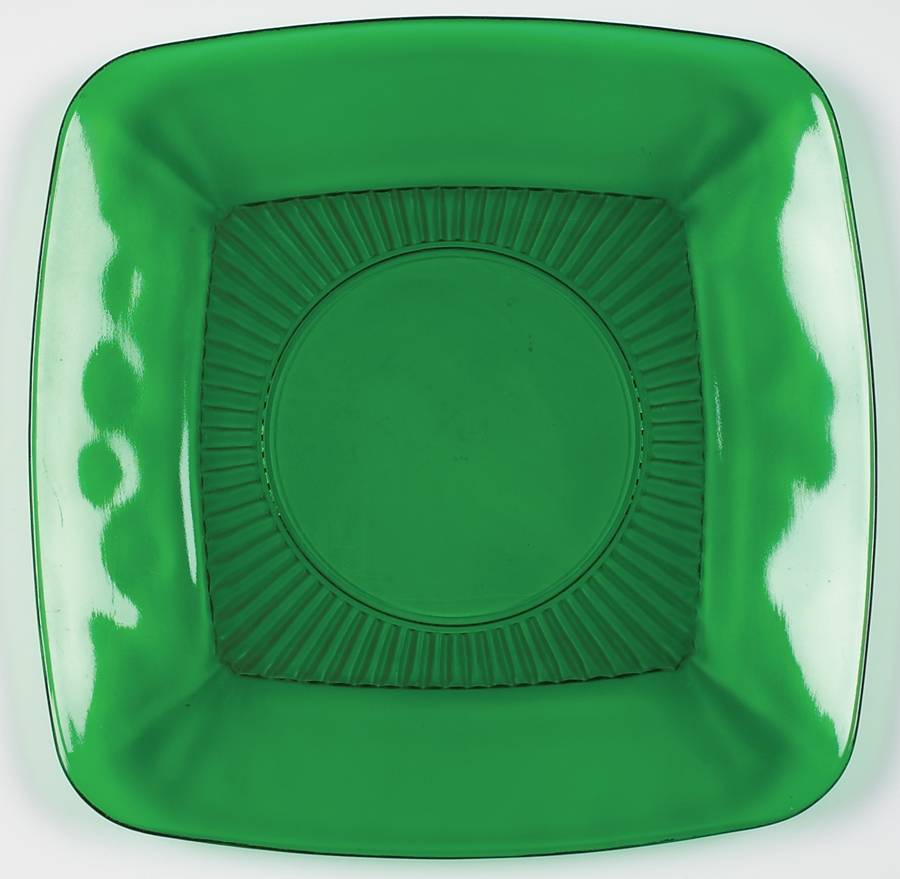 Charm Forest Green Dinner Plate by Anchor Hocking-1