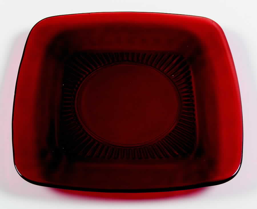 Charm Ruby Dinner Plate by Anchor Hocking-1