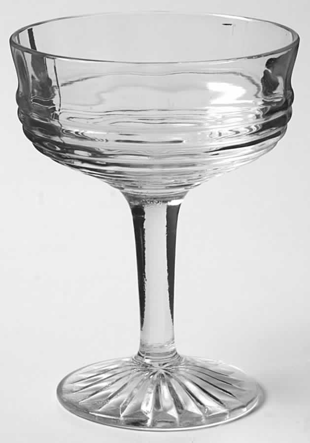 Circle Clear Champagne/Tall Sherbet by Anchor Hocking-1