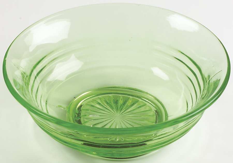Circle Green 5" Small Fruit/Dessert Bowl by Anchor Hocking-1