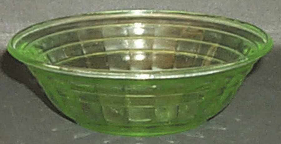 Circle Green 4" Sauce Dish by Anchor Hocking-1