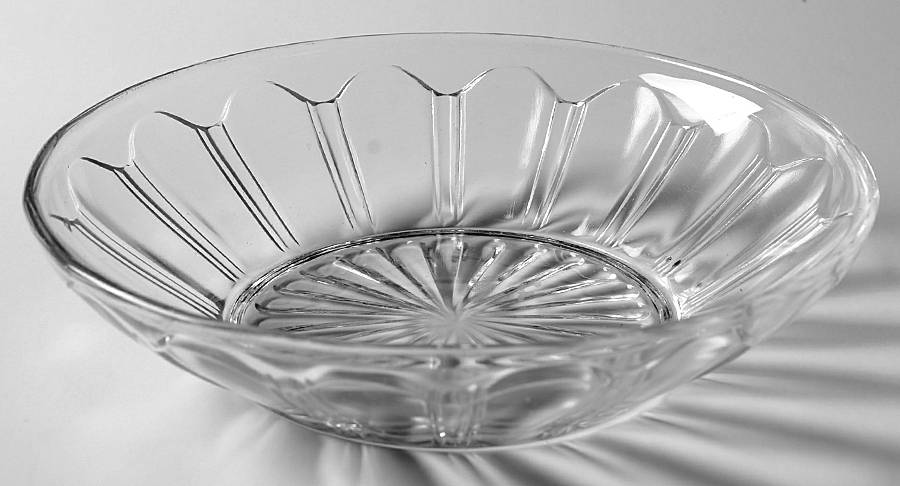 Colonial Clear Coupe Soup Bowl by Anchor Hocking-1