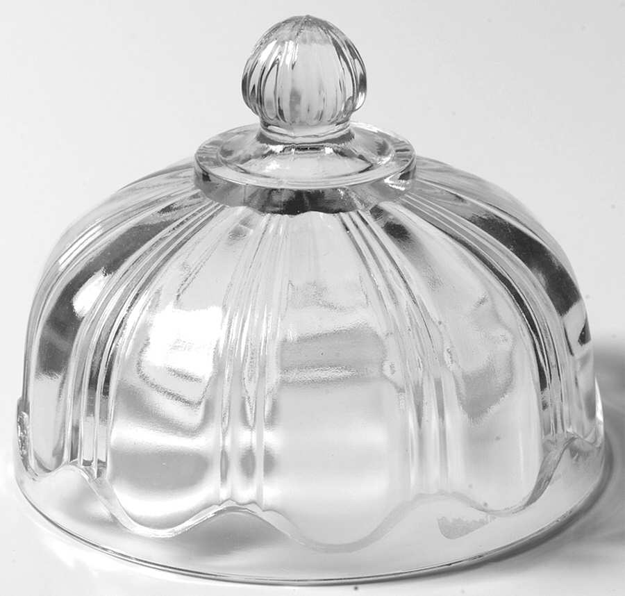 Colonial Clear Lid for Round Butter by Anchor Hocking-1