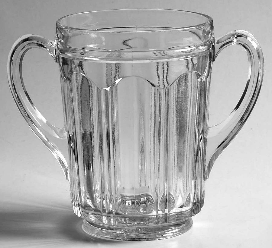 Colonial Clear Open Spooner by Anchor Hocking-1