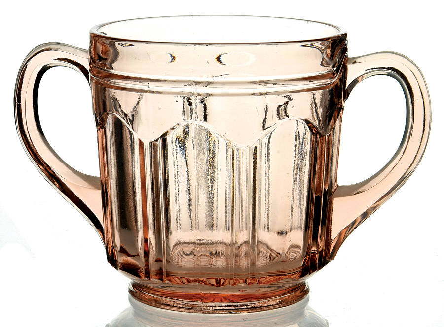 Colonial Pink Open Sugar by Anchor Hocking-1