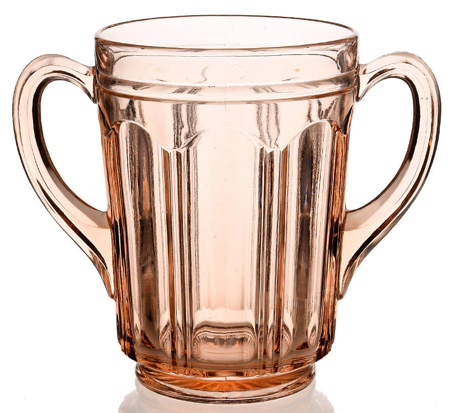 Colonial Pink Open Spooner by Anchor Hocking-1