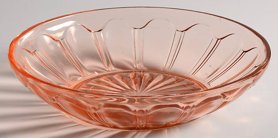 Colonial Pink Coupe Soup Bowl by Anchor Hocking-1