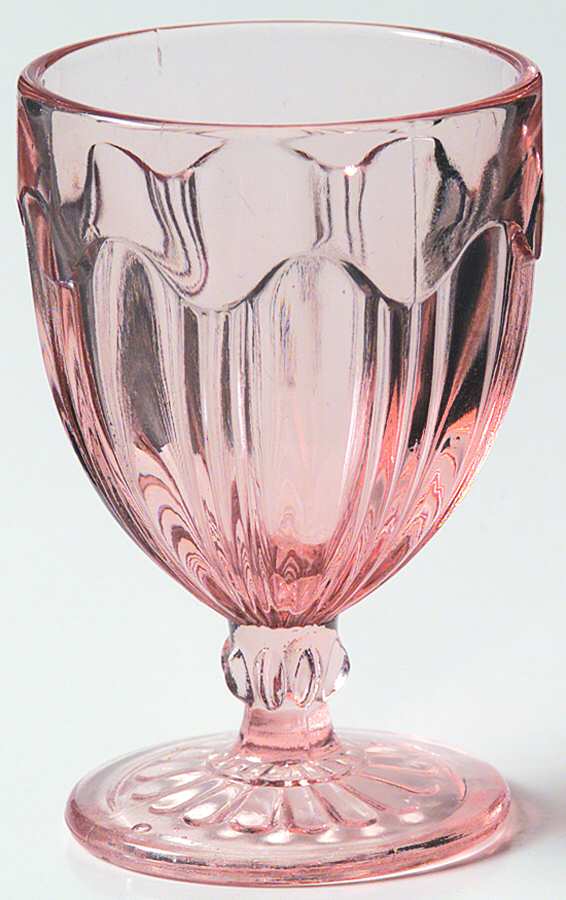 Colonial Pink 3 Oz Footed Tumbler by Anchor Hocking-1