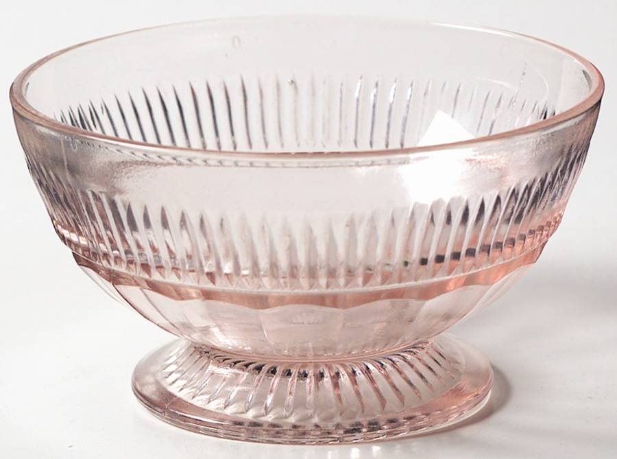 Coronation Pink Low Sherbet by Anchor Hocking-1