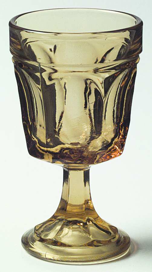 Fairfield Amber Wine Glass by Anchor Hocking-1