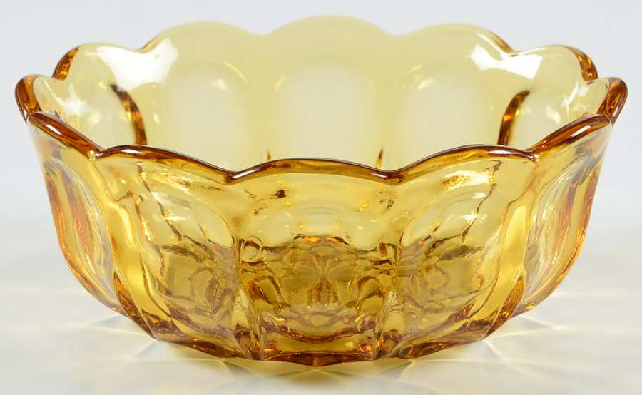 Fairfield Amber Salad Bowl by Anchor Hocking-1