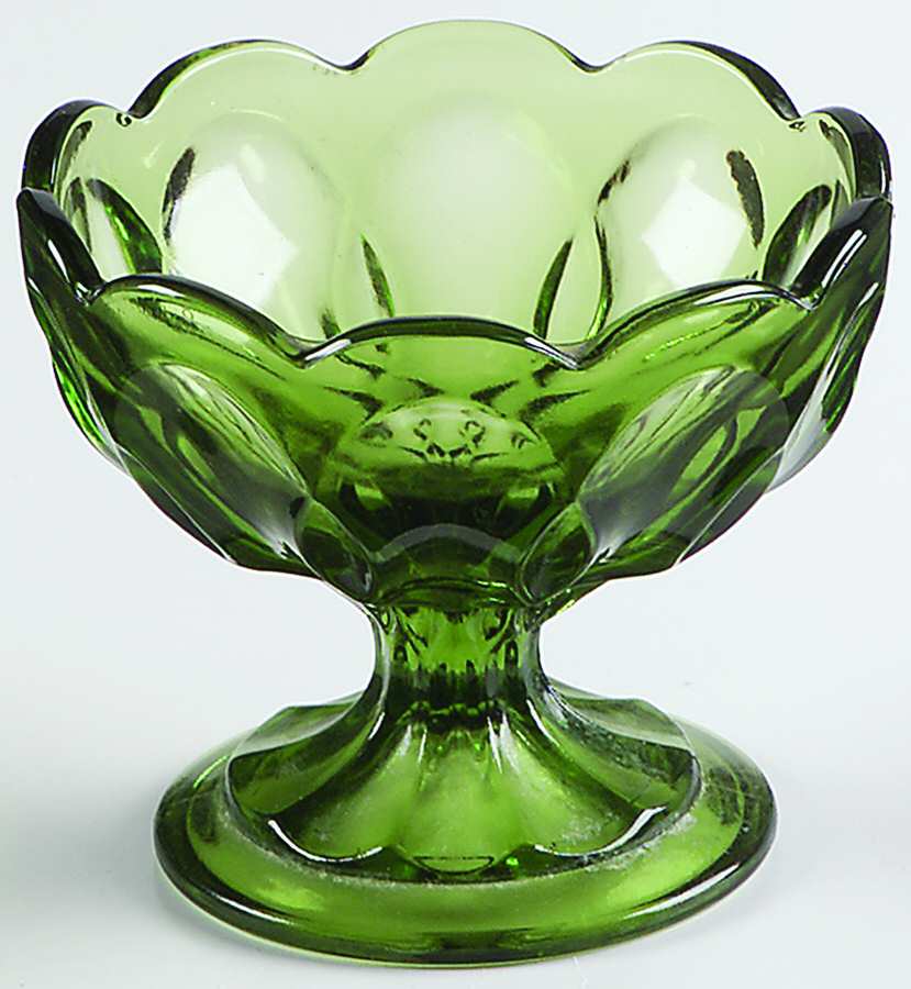 Fairfield Avocado Green Comport by Anchor Hocking-1