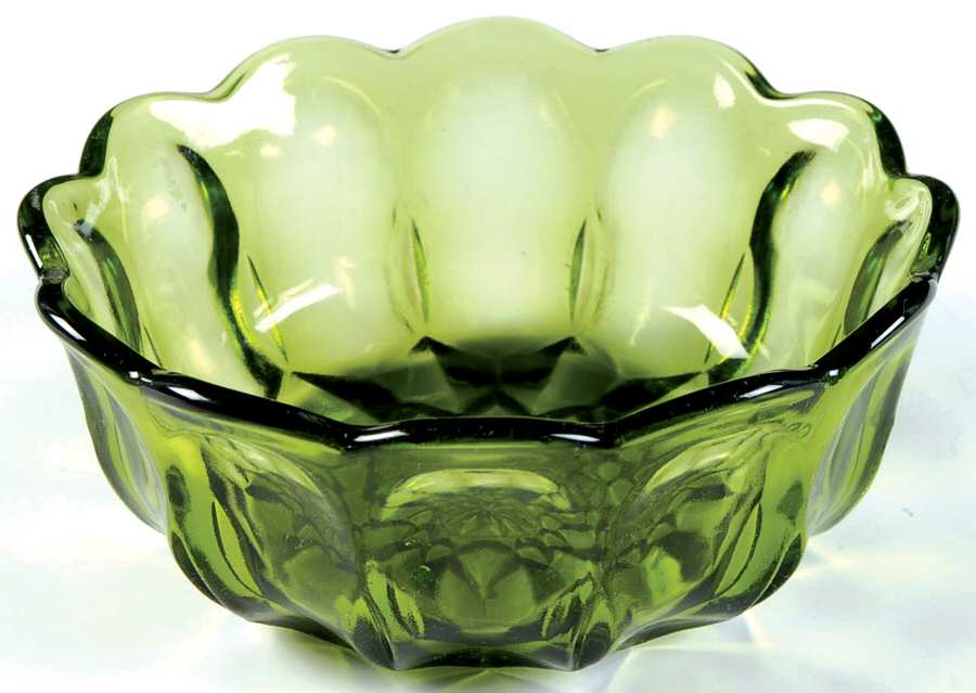 Fairfield Avocado Green Individual Salad Bowl by Anchor Hocking-1