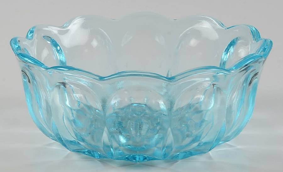 Fairfield Light Blue Individual Salad Bowl by Anchor Hocking-1