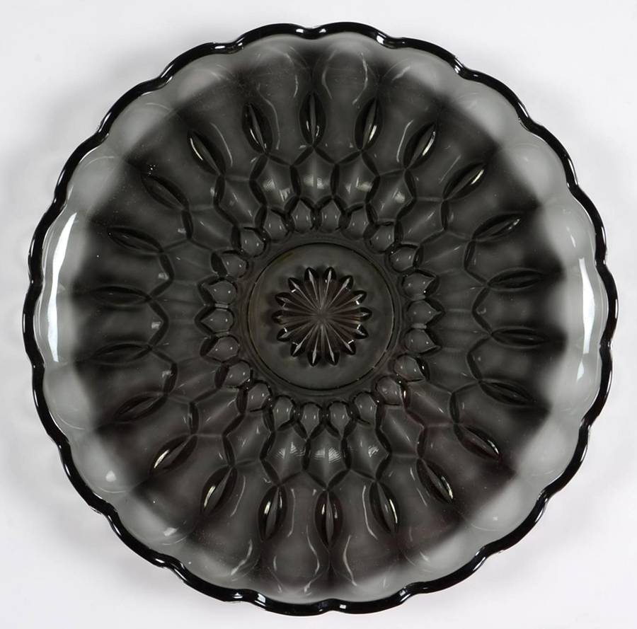 Fairfield Smoke Dinner Plate by Anchor Hocking-1