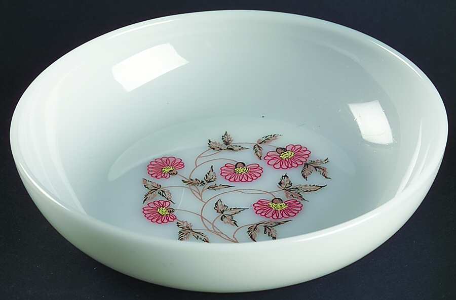 Fleurette Coupe Soup Bowl by Anchor Hocking-1