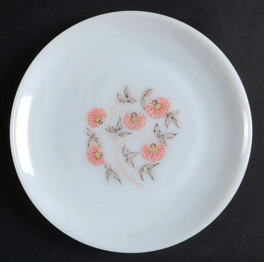 Fleurette 7" Salad Plate by Anchor Hocking-1