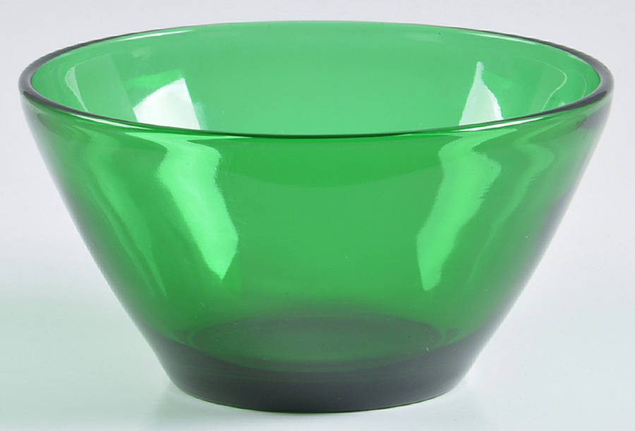Forest Green 4" Round Bowl by Anchor Hocking-1