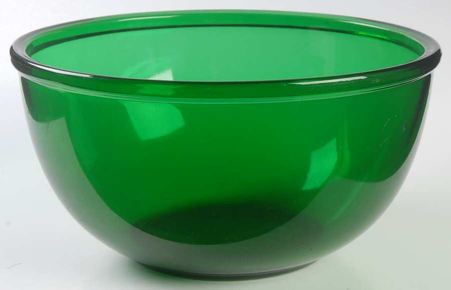 Forest Green 8" Mixing Bowl by Anchor Hocking-1
