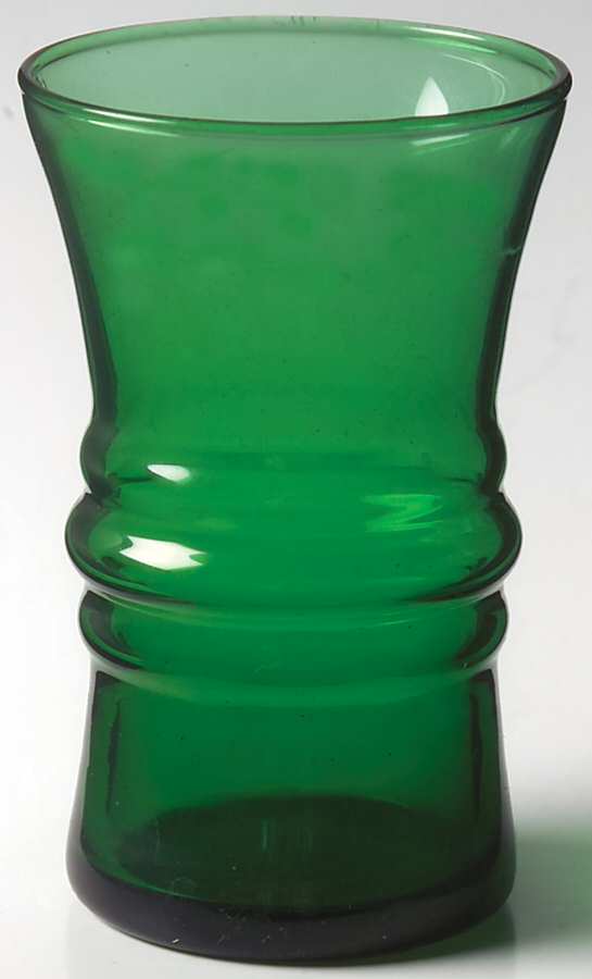 Forest Green Flat Juice Glass by Anchor Hocking-1