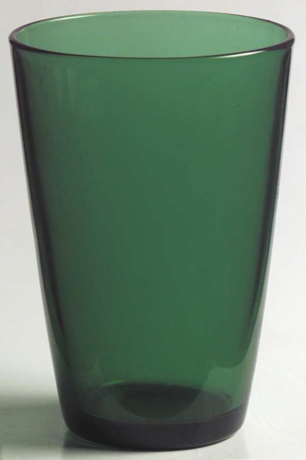 Forest Green 9 Oz Flat Tapered Tumbler by Anchor Hocking-1