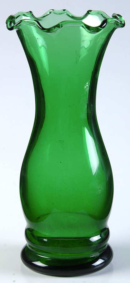 Forest Green Bud Vase by Anchor Hocking-1