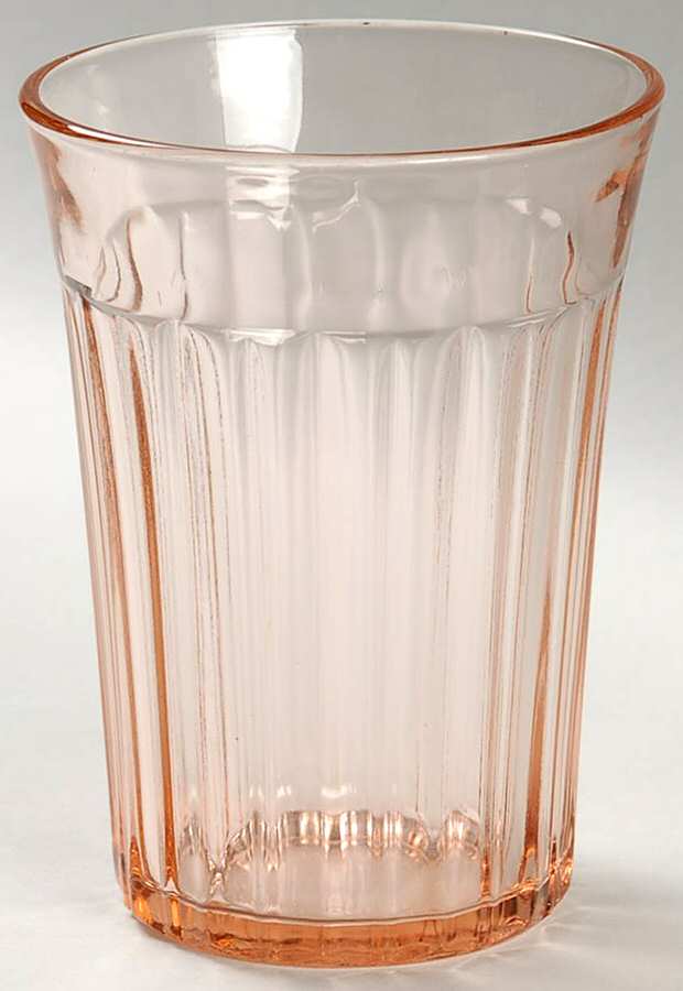 Fortune Pink 9 Oz Flat Tumbler by Anchor Hocking-1