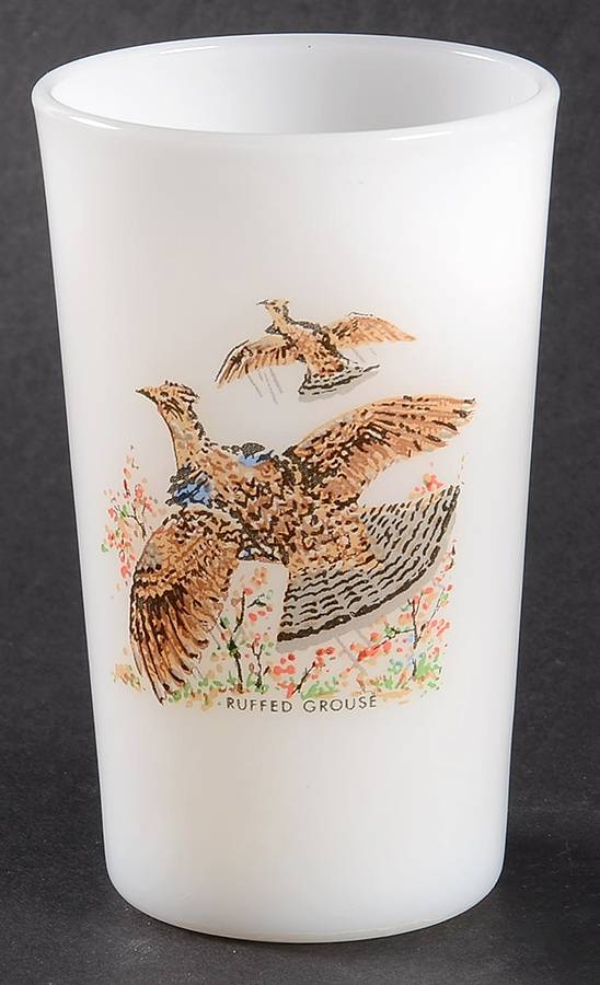 Game Birds Juice Glass by Anchor Hocking-1