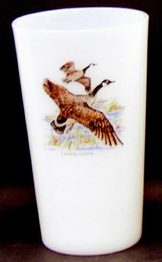 Game Birds Flat Tumbler by Anchor Hocking-1