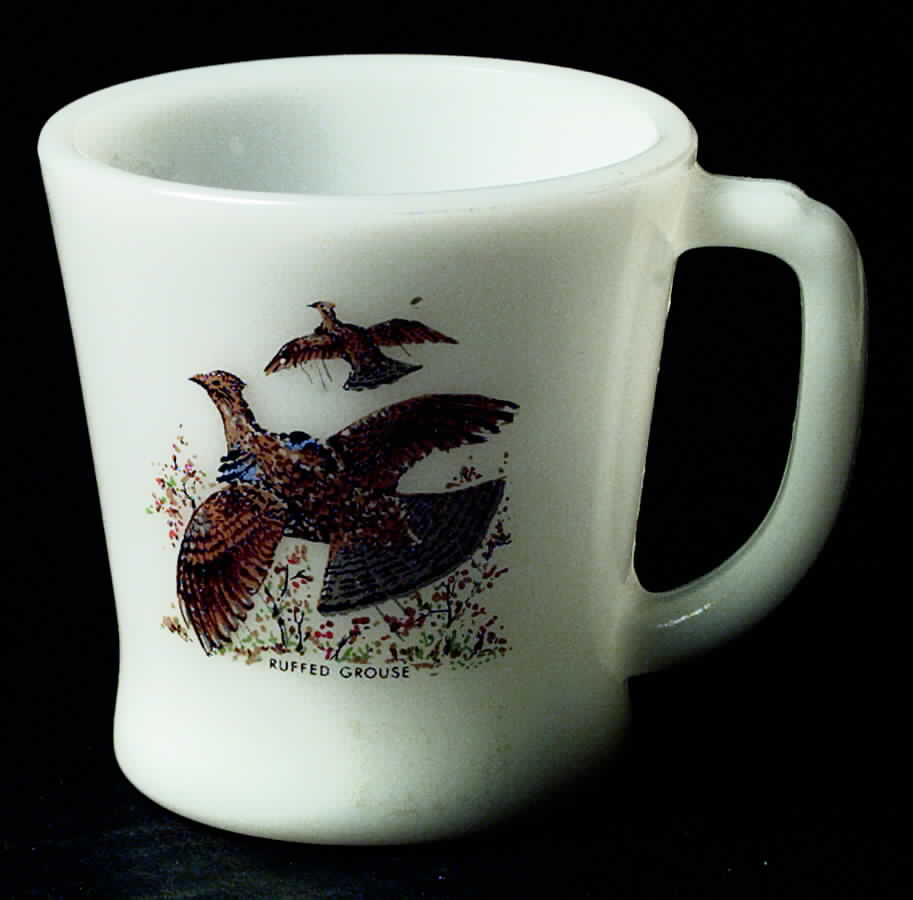 Game Birds Mug by Anchor Hocking-1