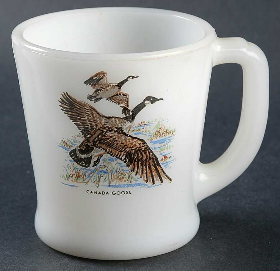Game Birds Mug by Anchor Hocking-1
