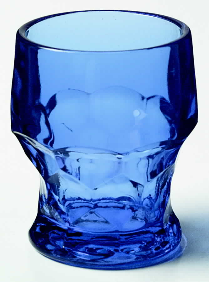 Georgian Cobalt 8 Oz Flat Tumbler by Anchor Hocking-1