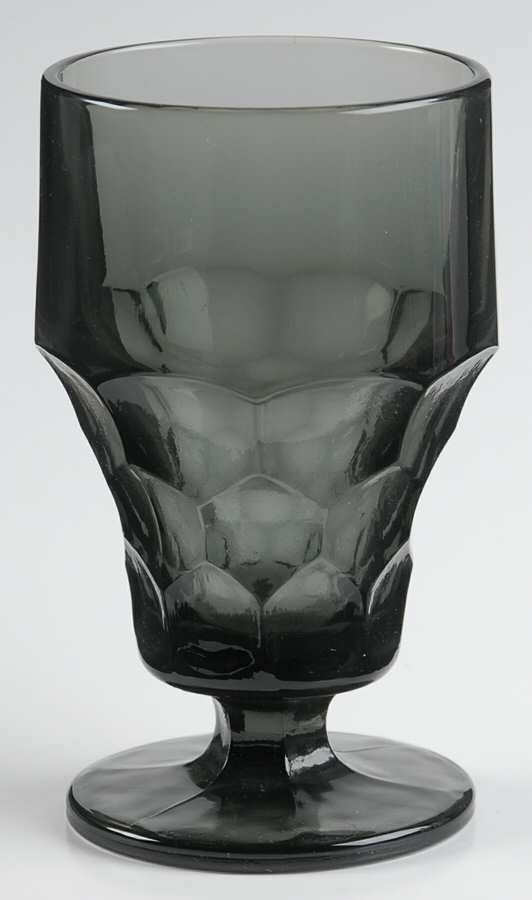 Georgian Smoke 10 Oz Footed Tumbler by Anchor Hocking-1