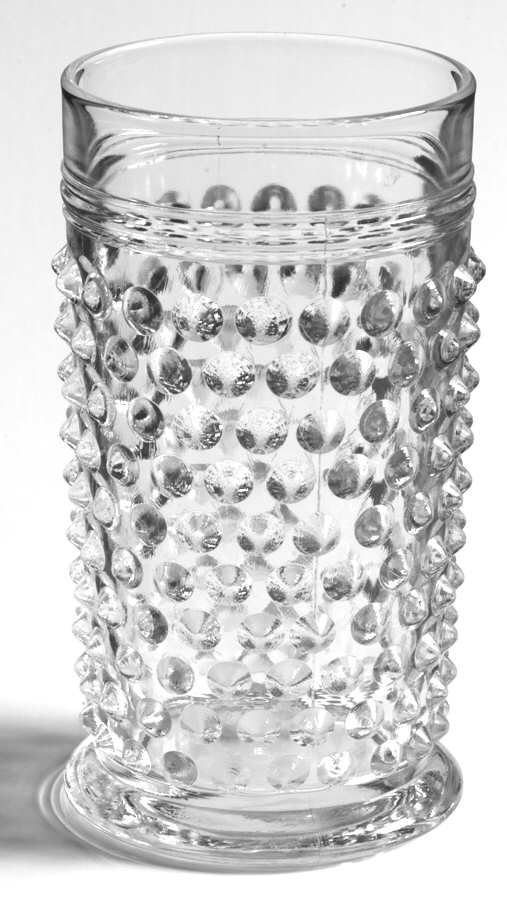Hobnail Clear 9 Oz Flat Tumbler by Anchor Hocking-1