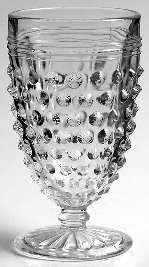 Hobnail Clear Juice Glass by Anchor Hocking-1