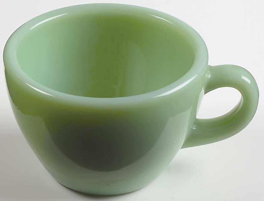 Jade Ite (Restaurant Ware, Older) Cup Only by Anchor Hocking-1