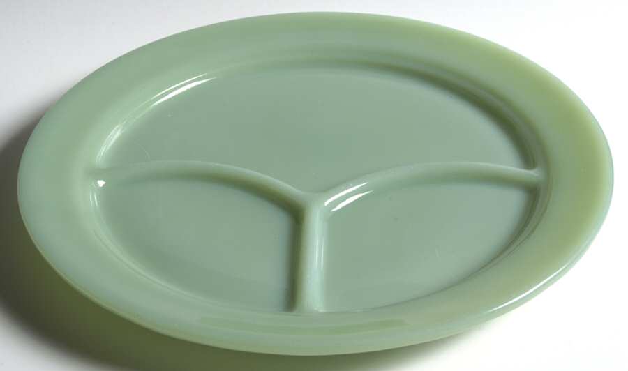 Jade Ite (Restaurant Ware, Older) Grill Plate by Anchor Hocking-1