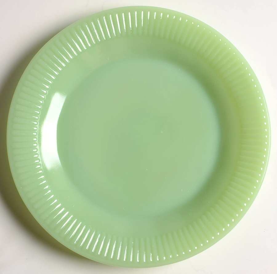 Jane Ray Jade Ite 7" Salad Plate by Anchor Hocking-1