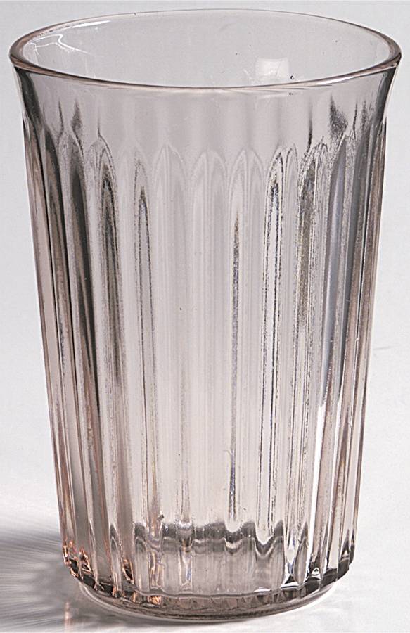 Lace Edge Pink 8 Oz Flat Tumbler by Anchor Hocking-1